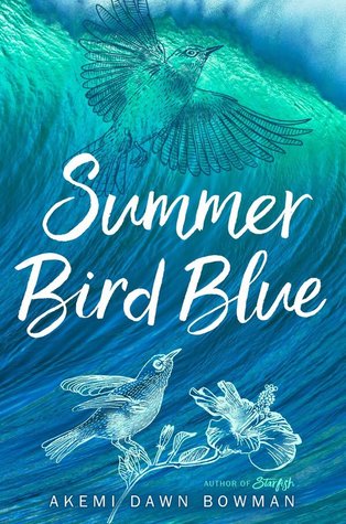 Summer bird blue