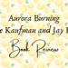 Aurora Burning book review header