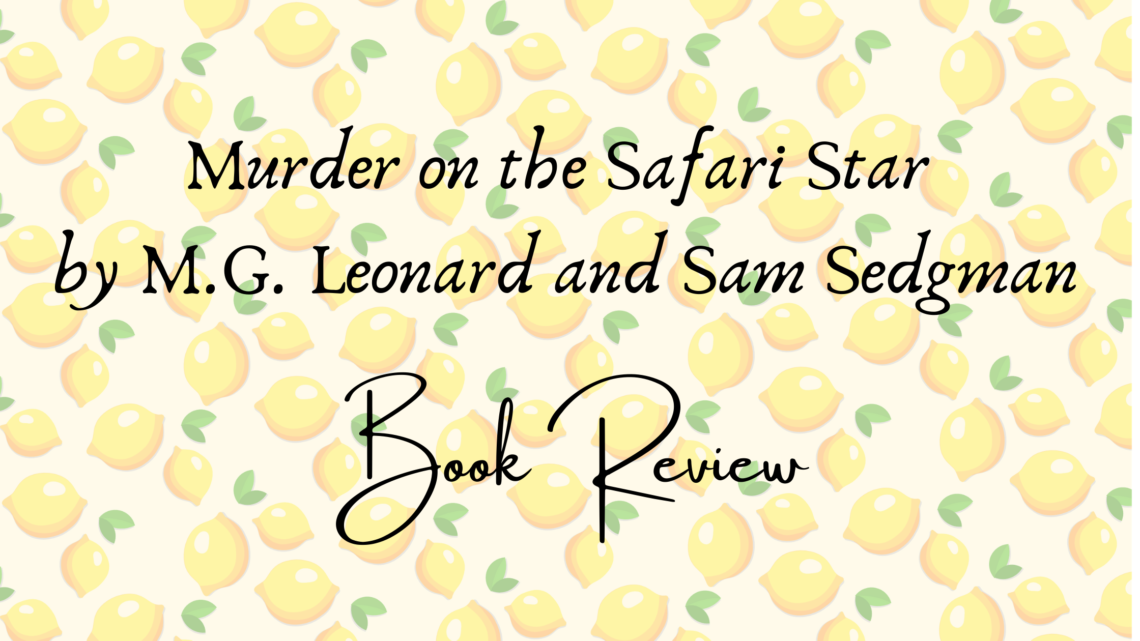 Murder on the safari star book review header