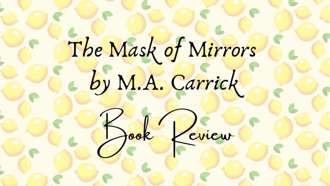 The mask of mirrors book review header