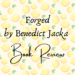 Forged book review header
