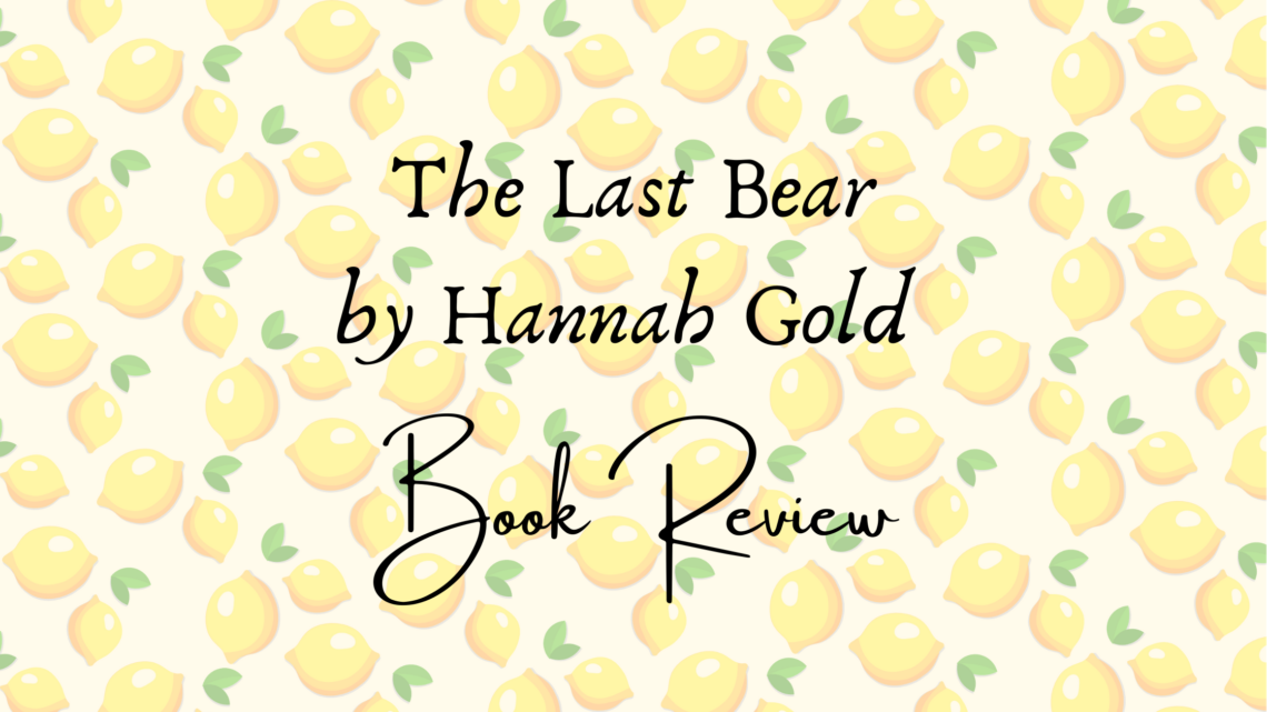 the last bear book review header