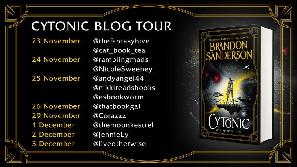 Cytonic Blog tour poster