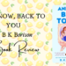 and now back to you book review header